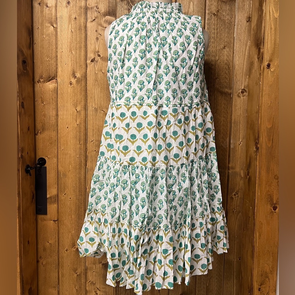 NWT Philosophy Large Sleeveless Cottagecore Boho Tiered Cotton Dress - Picture 5 of 11